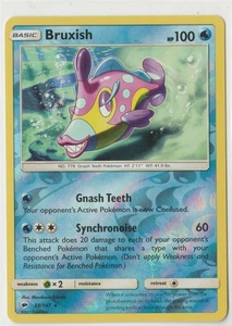 Pokémon Bruxish Burning Shadows 38/147 Rare EN 2017 Reverse Holo - Picture 1 of 2