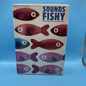 Sounds Fishy Party Game – Can You Spot the Fake Answer? Ages 10+ Great Condition - Picture 1 of 6