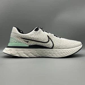 Nike React Infinity Run Flyknit 3 Men’s Size 10.5 'White Black' DH5392-004 - Picture 1 of 11