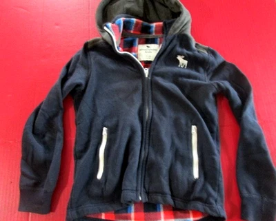 abercrombie kids girls 7/8 hoodie full zip - Image 1 of 4