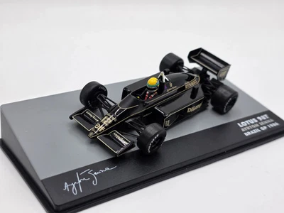 1/43 1986 Lotus 98T – Ayrton Senna | Model F1 Car - Image 1 of 3