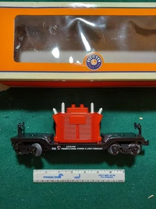 LIONEL # 6-26646 PENNSYLVANIA TRANSFORMADOR DE ENERGÍA Y LUZ FLATCAR - Imagen 1 de 5