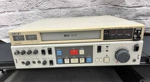 Sony SVO-9600 Pro Editing S-VHS Video Cassette Recorder for Parts or Repair - Bild 1 von 7