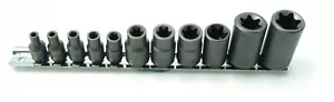9640 PROFESSIONAL 11 PC. EXTERNAL TORX® SOCKET SET USA MADE - Picture 1 of 1