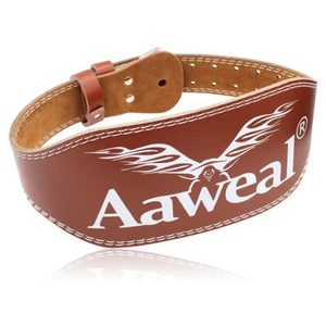 Back Support Weightlifting PU Leather Bodybuilding Weight Lifting Belt - Picture 1 of 28