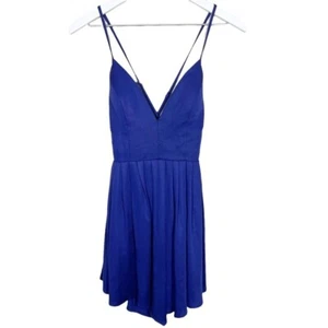 NBD Revolve Royal Blue Suki Mini Dress Strappy Back Womens Size XS - Picture 1 of 10