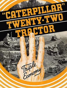 Libro de ventas de tractores Caterpillar Twenty Two años 30 - Imagen 1 de 4