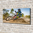 Leinwandbild Kunst-Druck 140x70 Bilder Sport Motocross