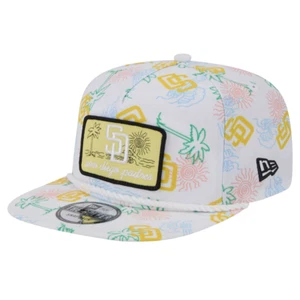 San Diego Padres New Era Islander Golfer Rope Snapback Hat Cap Men's MLB Floral - Picture 1 of 9
