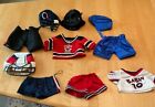 BUILD A BEAR PLUSH ANIMAL SPORTS OUTFITS LOT 10 ITEMS