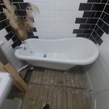 Traditional Roll Top Bath With Chrome Legs - Will Deliver In The Kent Area 