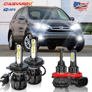 Para For Honda CRV CR-V 2007-2010 2011 2012 2013 2014 faro LED +luces antiniebla - Picture 1 of 12
