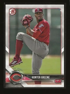 2018 Bowman Draft Hunter Greene Cincinnati Reds (#BD-58) - Picture 1 of 2