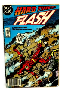 FLASH HARD TIMES #17 October 1988 Vintage DC Comics Tracked Post - Picture 1 of 5