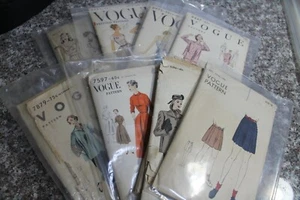 A Vintage Vogue 1930,40,50,60s Mujer Costura Patrón Vestido Maternidad Traje Falda - Imagen 1 de 22
