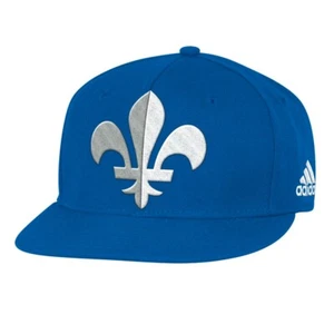 Montreal Impact MLS Adidas Unisex Blue Flex Flat Visor - Picture 1 of 2