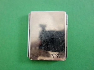 Rare Antique Cartier Sterling Silver 3 Pictures Frames Pocket Photo Album  - Afbeelding 1 van 12