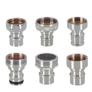Kitchen Tap Thread Connector Mixer Universal Garden Hose Adaptor Faucet Fitting - Picture 1 of 13