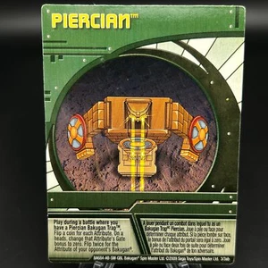 Bakugan PIERCIAN Green (Trap) Ability Card 2009 BA684-AB-SM-GBL 3/3ab - Picture 1 of 7