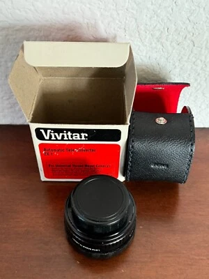 VIVITAR Automatic TeleConverter 2X-1 for Universal Thread Mount Cameras w/Case - Image 1 of 4