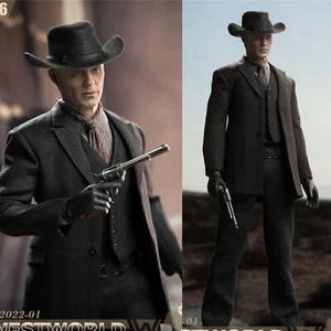 Figura de acción Westworld William Western Paradise HOMBRE DE NEGRO 1/6 INSTOCK - Imagen 1 de 12