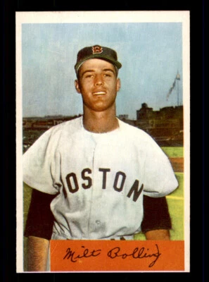 1954 Bowman #130 Milt Bolling EX-MT - Image 1 of 2