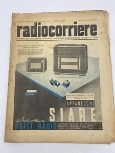 RADIOCORRIERE ANNO XVII N. 40 - 28 SETTEMBRE 4 OTTOBRE 1941 - XIX - Foto 1 di 12