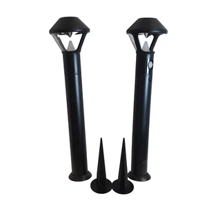 RING Smart Lighting Pathlight Black Light Pathway Kit 2 Pack 5LP2X9-BEN0 *READ* - Picture 1 of 5