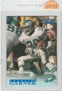 1996 PRO LINE CHARLIE GARNER #61 PHILADELPHIA EAGLES FOOTBALL KARTE - Bild 1 von 2