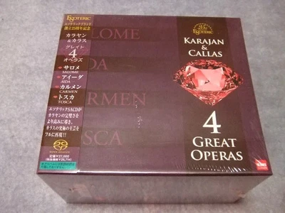 Esoteric SACD ESSE-90072 Karajan & Callas Great4 Operas 9CD Sealed d - Image 1 of 4