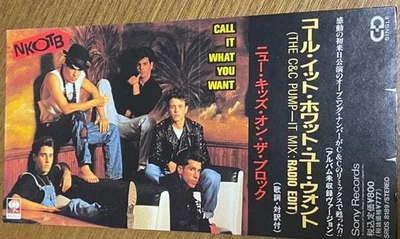 [CD] New Kids On The Block Call It Tanzaku Single Masterpiece Artist USED K - Image 1 of 3