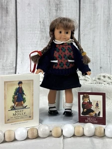 Mini muñeca Molly vintage American Girl Mini libro Pleasant Company 6" - Imagen 1 de 1
