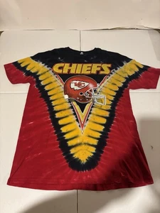 Camiseta Delta Apparel NFL Kansas City Chiefs Tie Dye Logo Estampado Para Hombre XXL - Imagen 1 de 7