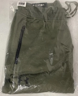 UA под Armour мужской спортивный стиль трико свободного кроя Jogger брюки средний манжеты зеленый - Изображение 1 из 4