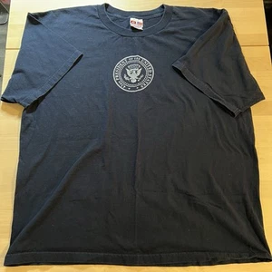 43rd President of the USA George W. Bush T Shirt made in USA Bayside Size 2XL - Picture 1 of 8
