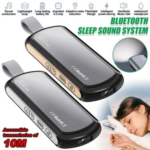 Under Pillow Speaker Bluetooth 5.2 Rechargeable Bone Conduction Sound Soundbar - Picture 1 of 19