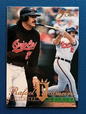 1994 Fleer Flair #257 Rafael Palmeiro - Baltimore Orioles - EX-MT or Better - Image 1 of 2