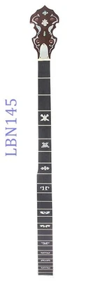 5 String Banjo Long Neck 25 frets Maple MOP Abalone Inlay LBN145 - Image 1 of 4