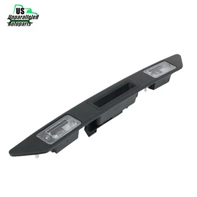 Se adapta a Audi A3 A4 A6 Q7 S4 A3 Quattro empuñadura de maletero matrícula conjunto de moldura de luz Foto 1 de 4