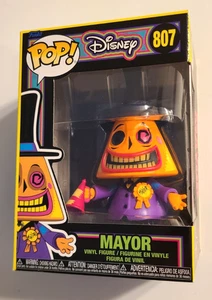 Funko Pop Disney NBC #807 Mayor Black Light - Picture 1 of 6