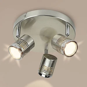 DLLT Industrial Directional Track Light Led, Indoor Round Ceiling Spot Lighti... - Picture 1 of 7