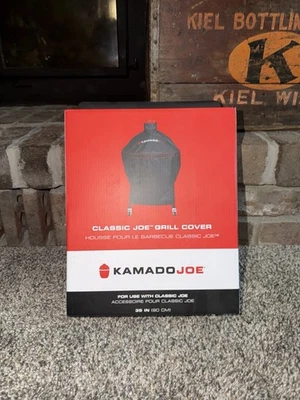 KAMADO JOE Classic Joe Grill Cubierta, Negro KJ-GC23BWFS BARBACOA (TOTALMENTE NUEVO) Foto 1 de 2
