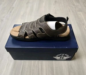 Sandalias de pescador de brezo Dockers para hombre zapatos de espuma viscoelástica talla 10 medianas - Imagen 1 de 7