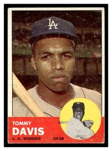 1963 Topps Baseball #310 Tommy Davis 63TBB-04 - Picture 1 of 2