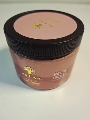 Gel de color temporal As I Am Curl Color - oro rosa 6 oz Foto 1 de 3