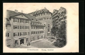 Tübingen, Ansichtskarte, Evang. Seminar - Picture 1 of 2
