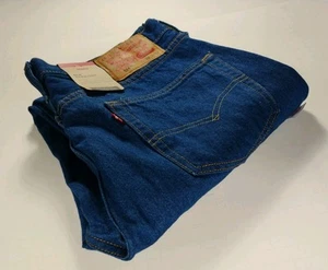 Jeans LEVI'S Flex-NUEVOS CON ETIQUETAS-Para hombres 514 Rectos 100% Algodón Denim Azul-Talla 32x32 - Imagen 1 de 15