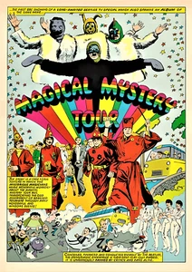 Beatles CONCERT POSTER 12"x18" Free shipping Magical Mystery Tour - Picture 1 of 1