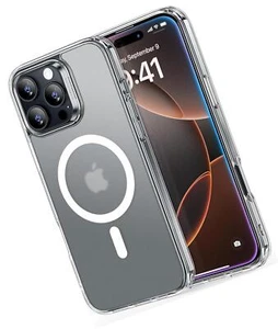 for iPhone 16 Pro Case, Compatible with MagSafe, Shockproof Military-Grade - Picture 1 of 9