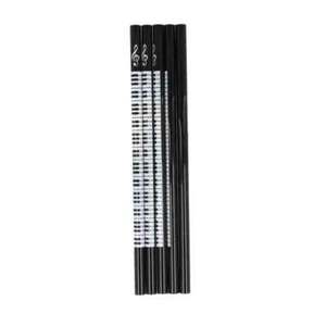 5 x Bleistifte schwarz Piano Klavier Keyboard Musikergeschenk - Bild 1 von 1